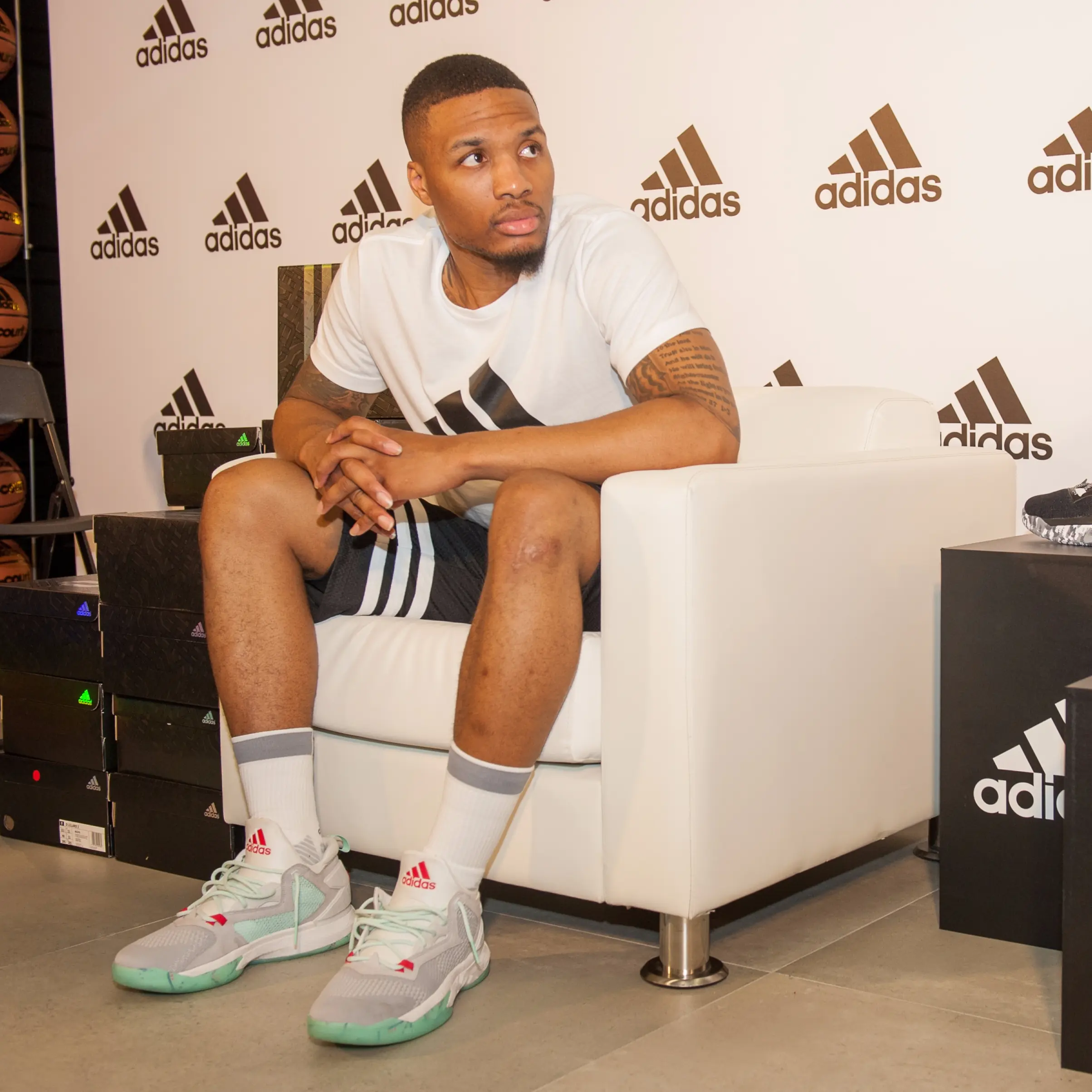 拓荒者一哥 Damian Lillard 訪台 聯名鞋款adidas D Lillard 2搶先曝光