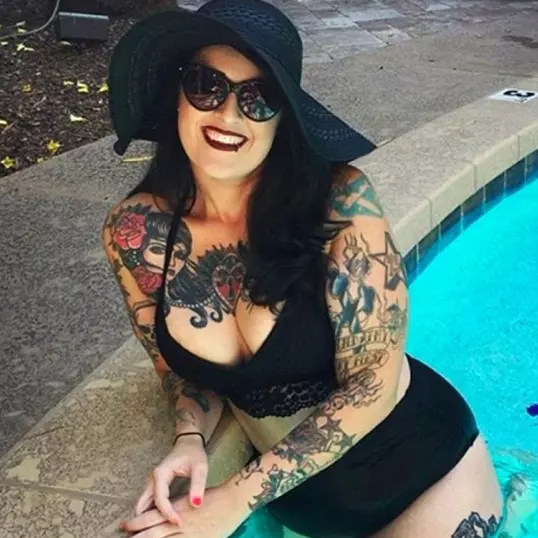 【減肥特輯】 美國 32 歲刺青女孩開刀裝縮胃袋減肥不成　結果靠了這樣的方法成功減重...