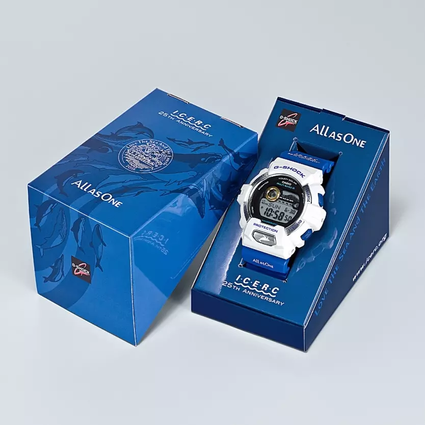 海的男子注意！G-SHOCK x I.C.E.R.C 25周年紀念鯨豚系列，日本國內限定商品  台北G-SHOCK STORE限量發售