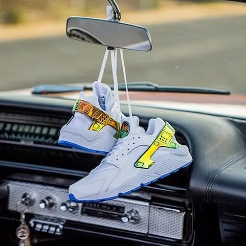 Nice Kicks x Nike Air Huarache 武士鞋聯名款　金色元素帥到讓你心癢癢！