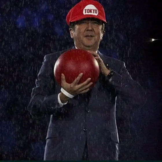 出現了！里約奧運的閉幕儀式上，日本竟然召喚出真的 Super Mario！？