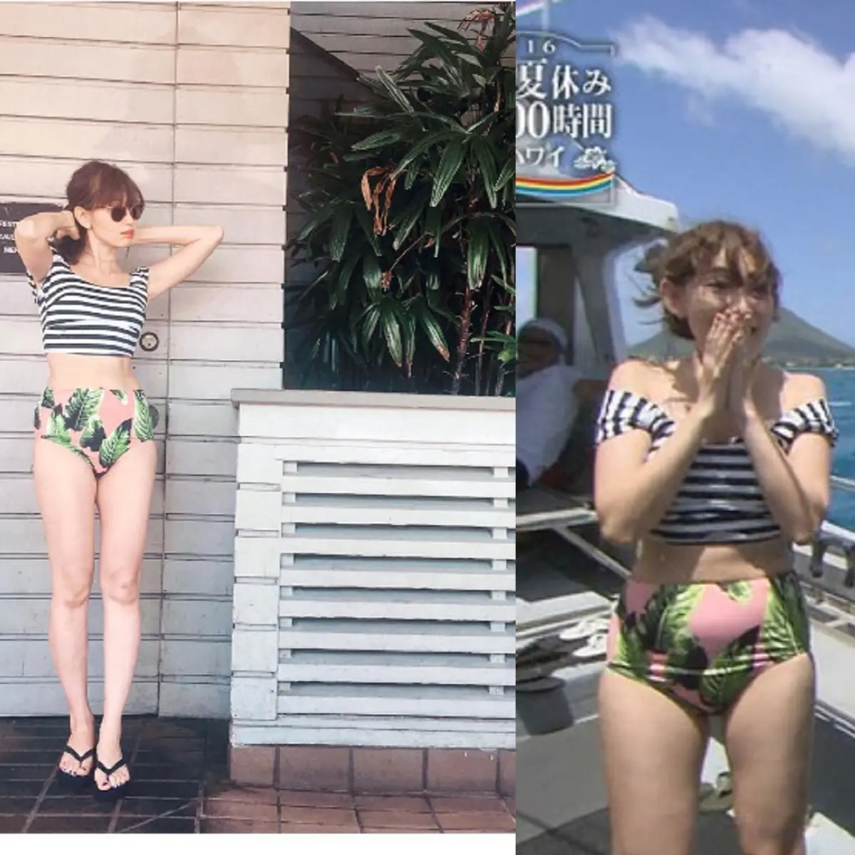 小嶋陽菜節目上暴露「凸肚」體型　網友：instagram 照片完全不同人...