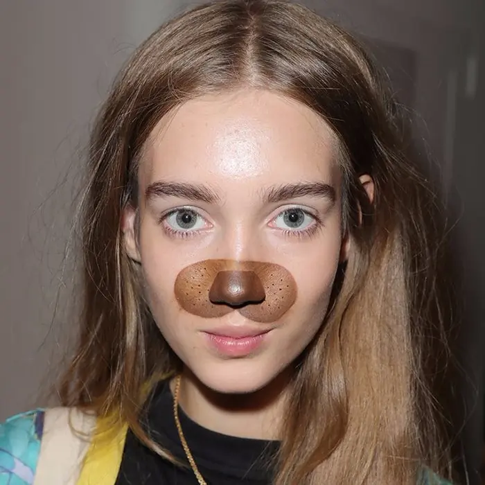 #NYFW：把 Snapchat 濾鏡直接化於面上，這場時裝秀話題度爆升！