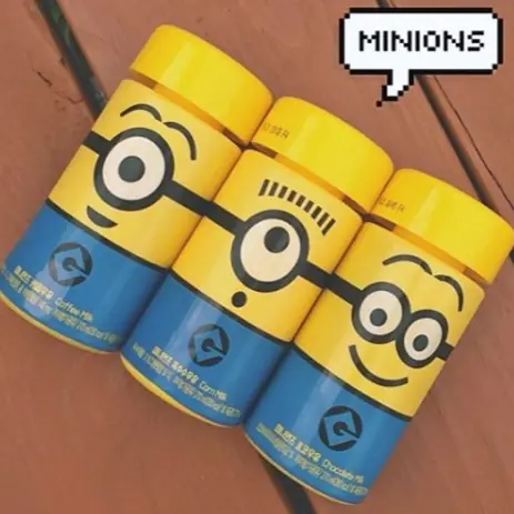 喝完絕對不捨得丟掉瓶子！韓國便行店推出 Minions 牛奶飲品，三款口味令人陷入選擇困難症！