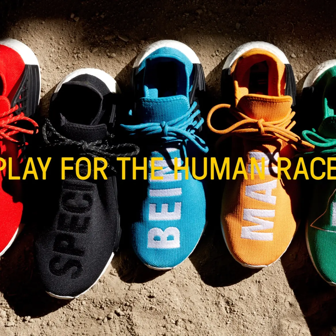 菲董魅力無限　adidas Originals = PHARRELL WILLIAMS「HU」聯名系列型錄登場
