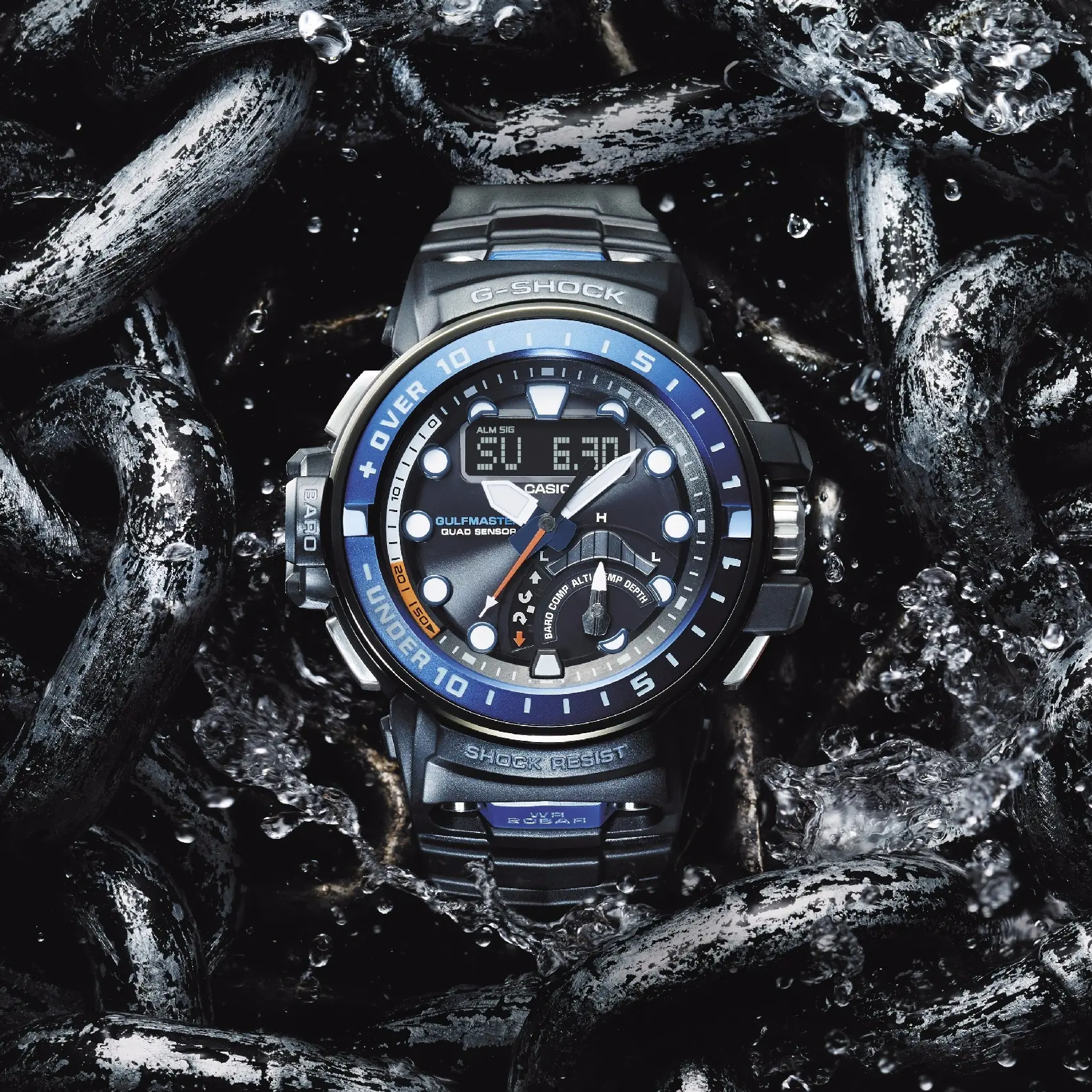 G-SHOCK 全新系列搭載四大感應器 攜手荷蘭皇家海上救援協會 力抗嚴酷大海考驗