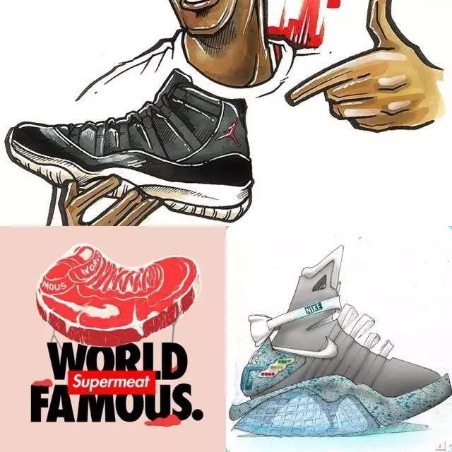 你不能不知的三位 IG 人氣球鞋插畫家！