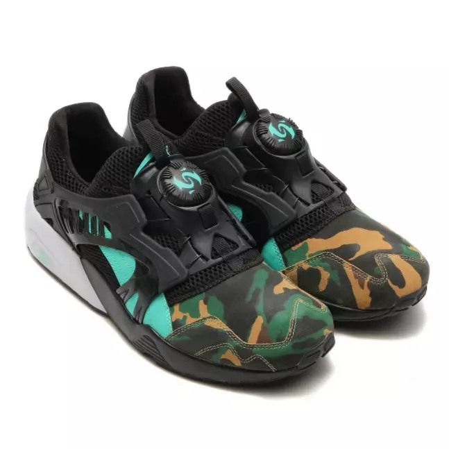 PUMA x ATMOS 最新聯名鞋款The DISC Blaze Night Jungle 10/22登台發售  帶你深入夜晚叢林的神秘世界
