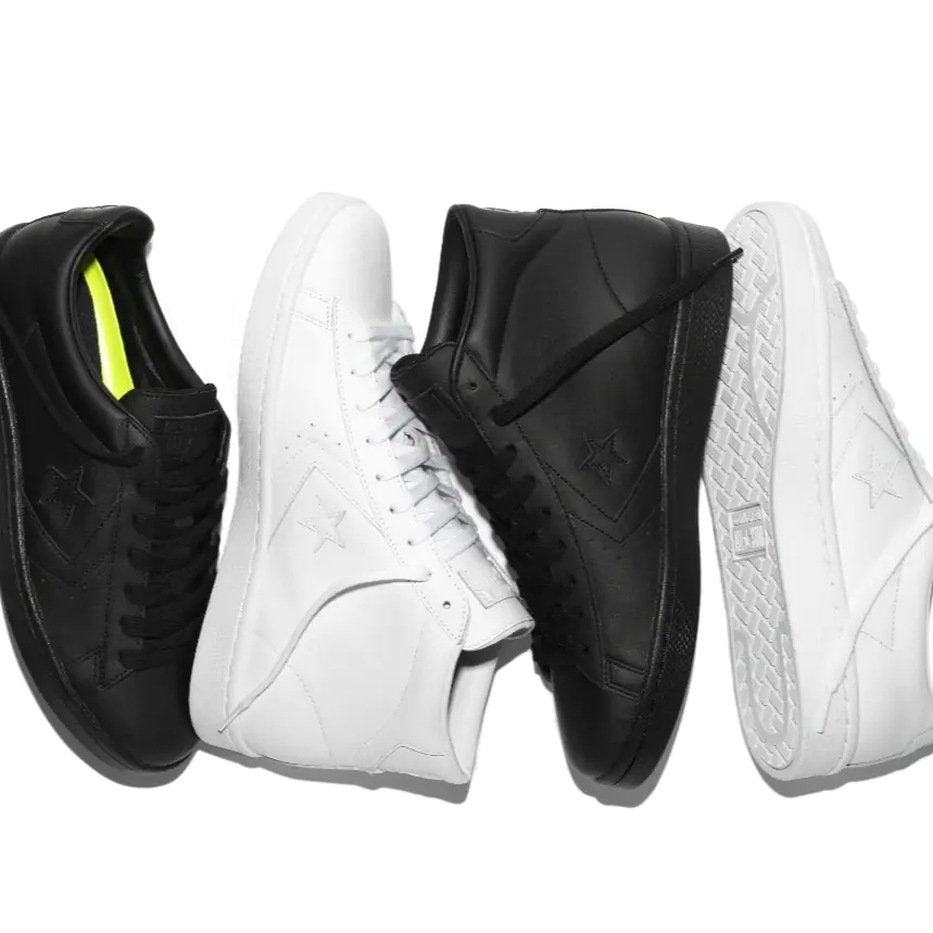 CONVERSE Pro Leather ’76 黑白極簡純色系列 經典設計再升級