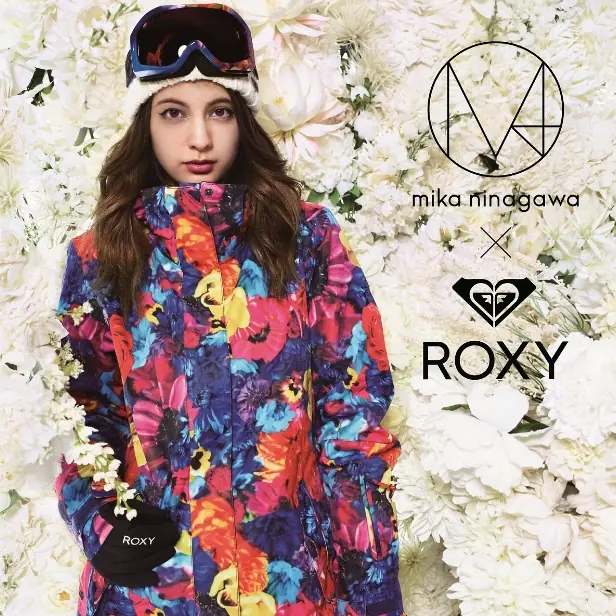 2016 ROXY X蜷川實花 限量聯名滑雪系列 繽紛征服雪地
