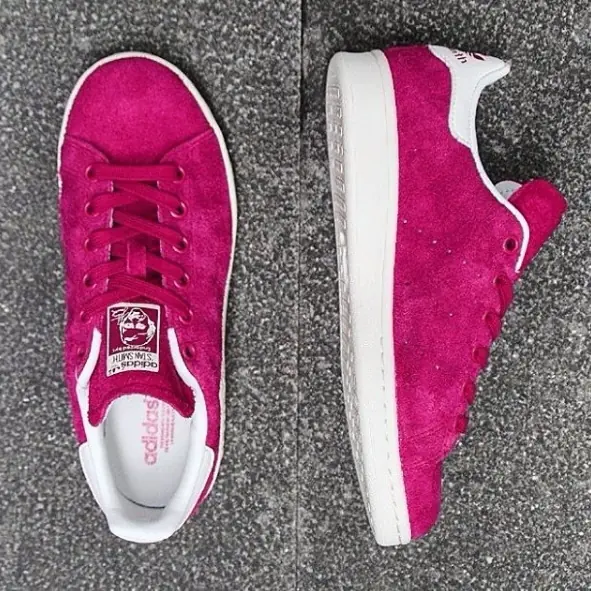 電光粉紅 + 小羊皮？ adidas Originals Stan Smith 新配色激搶眼！