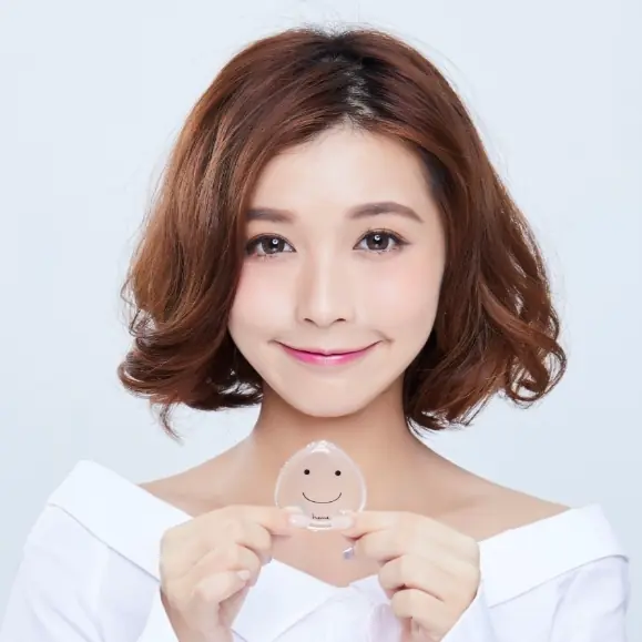 水滴形狀超療癒！heme Baby Q 透明粉撲正式推出