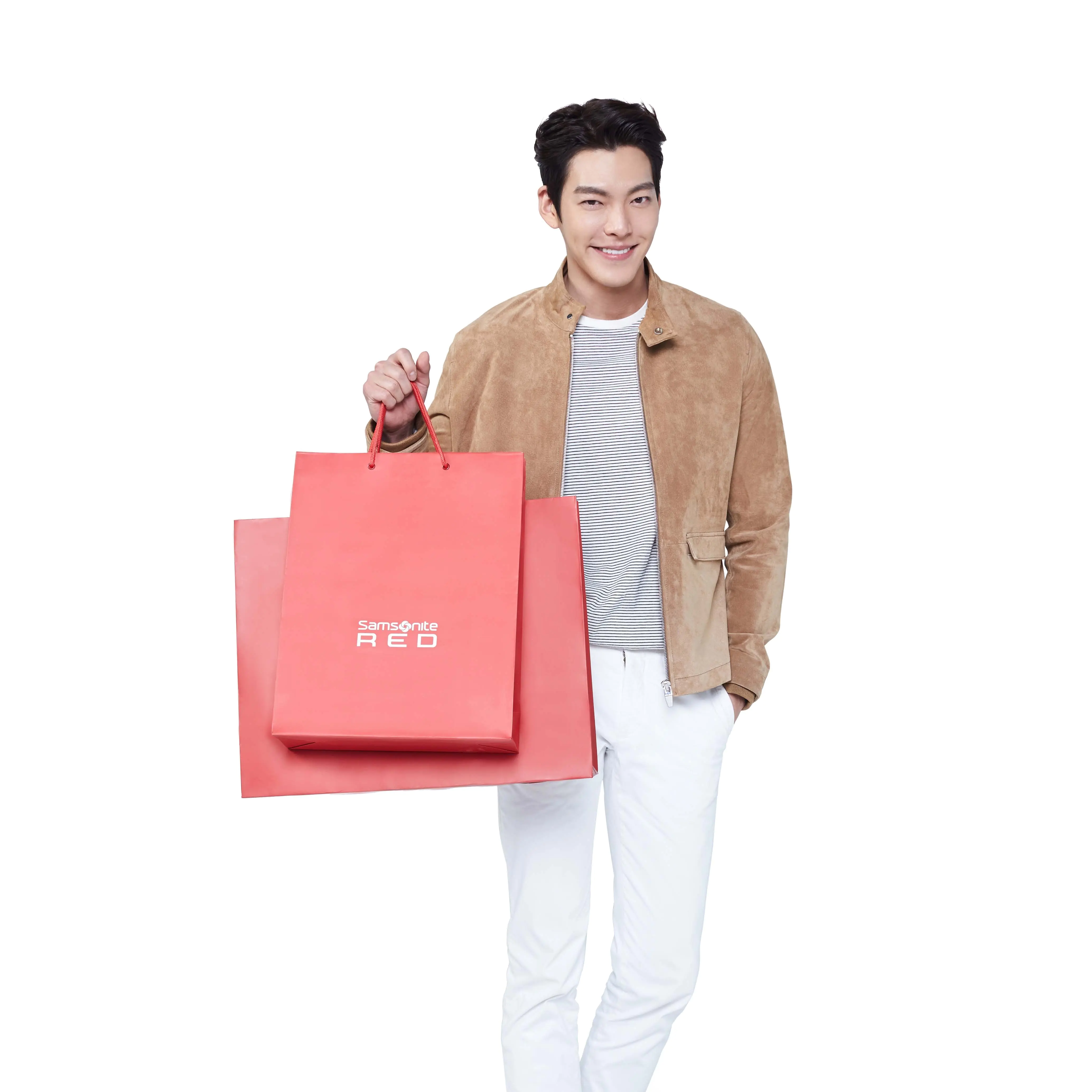 Samsonite RED 男神金宇彬、女神金裕禎，聖誕節送禮秘訣大公開！