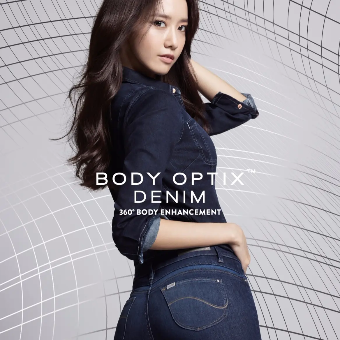 快看看那 3D 翹臀！Lee Jeans 邀請潤娥代言 BODY OPTIX™ 優形丹寧