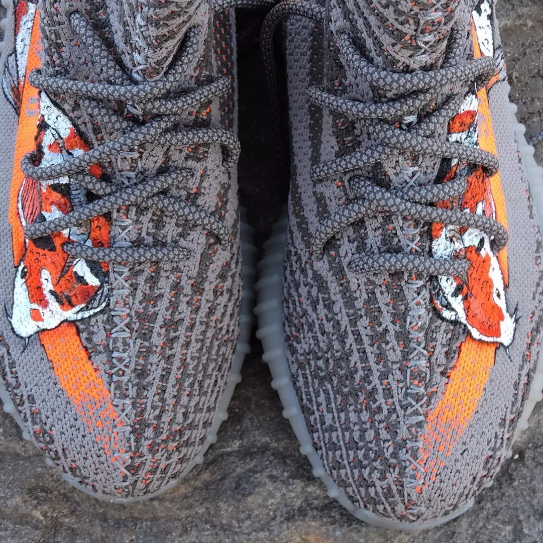 YEEZY BOOST 350 V2　客製化「錦鯉」版本登場！