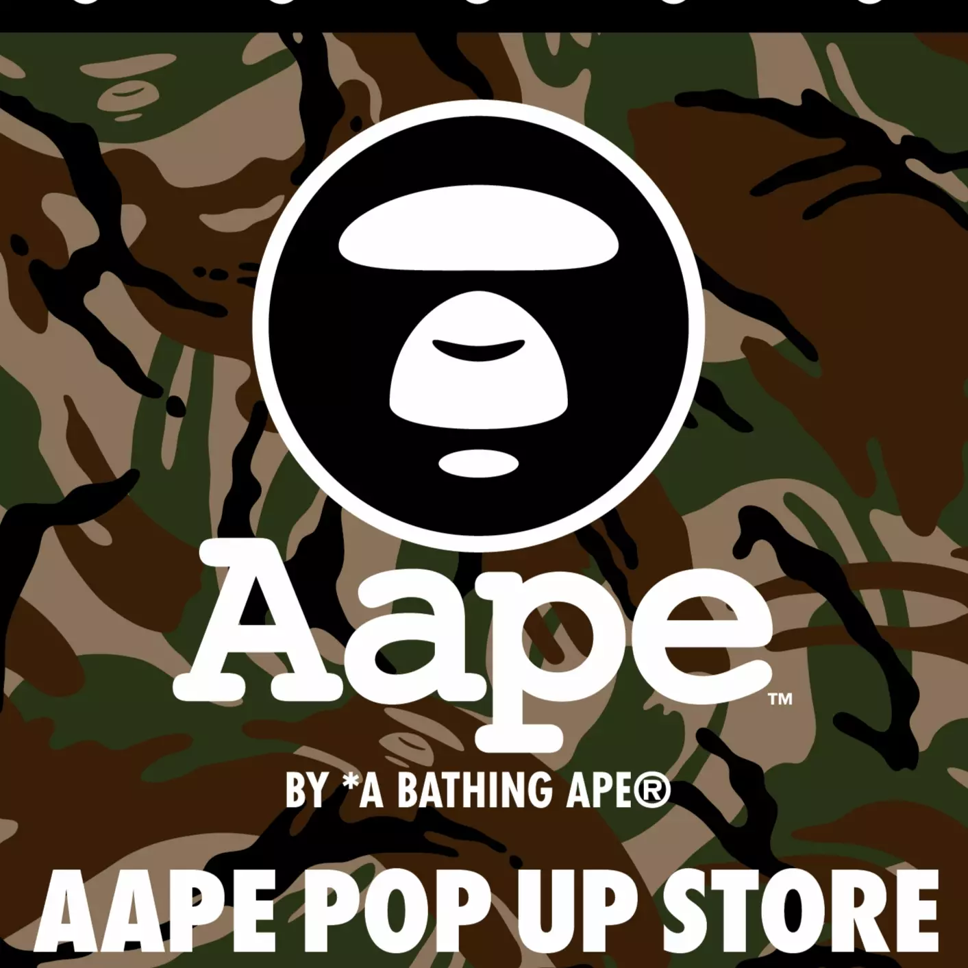 海綿寶寶跟我說他也會去喔！AAPE BY A BATHING APE® POP-UP STORE 將於 1 月 23 日登陸台中