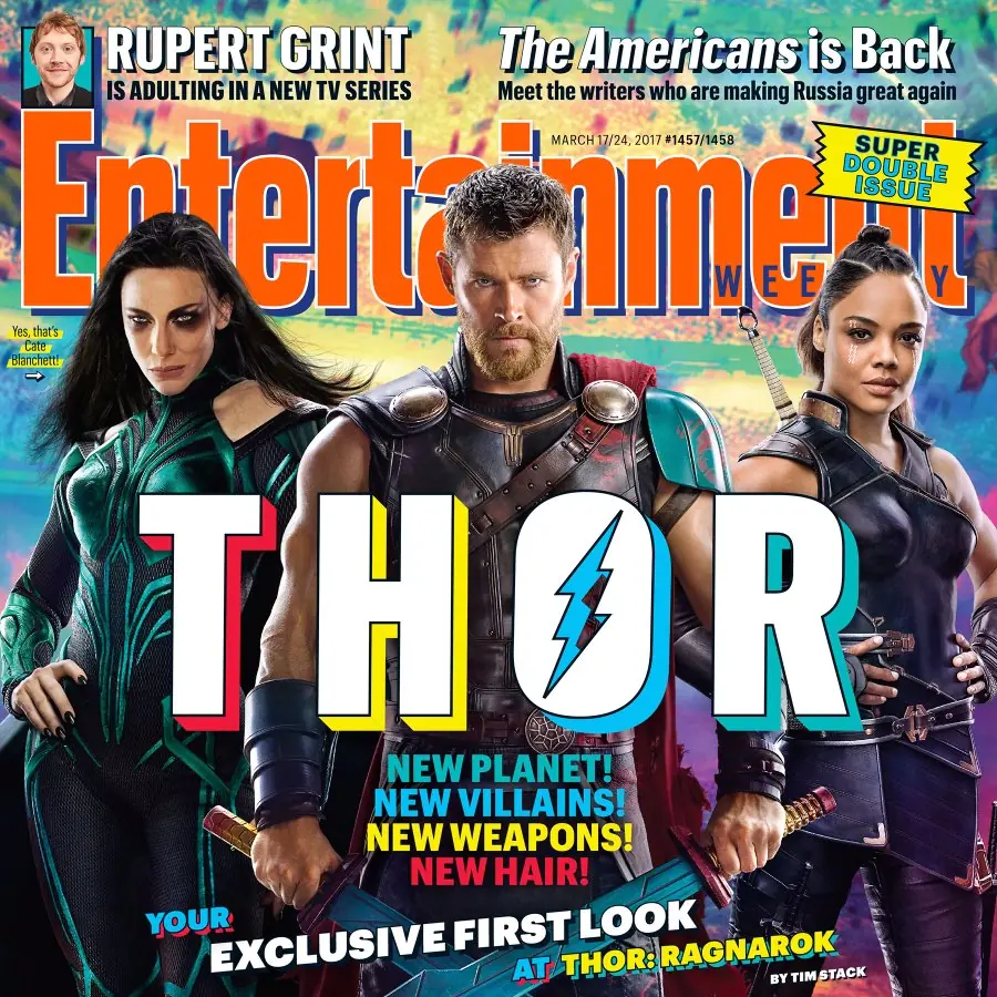 Thor 居然剪短髮了！《雷神索爾 3：諸神的黃昏》三大主角造型首度曝光！