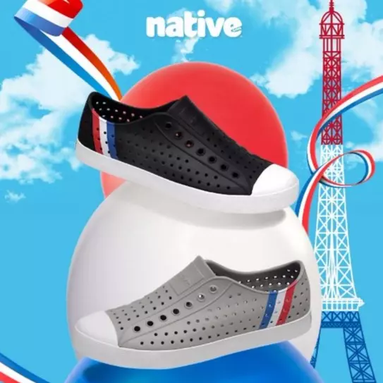  2017 native shoes台灣獨家限定 法式”輕”風格 穿出你的自由靈魂