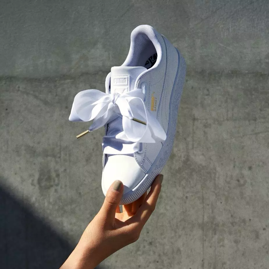 討論度爆表的PUMA BASKET HEART 引領期盼的寬蝴蝶鞋 翩然來台啦！