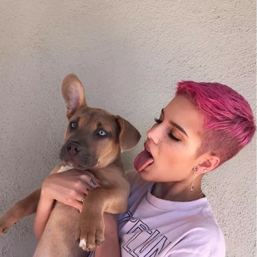 Halsey 全新「初戀粉色系」髮色登台開唱，網友對歌聲似乎不太買單？！