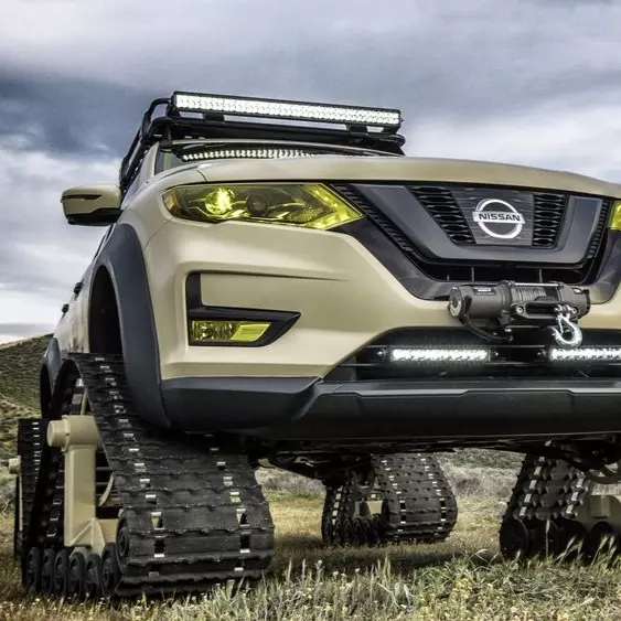 公路野獸現身！這輛 Nissan Rogue SUV  改成這樣未免太兇