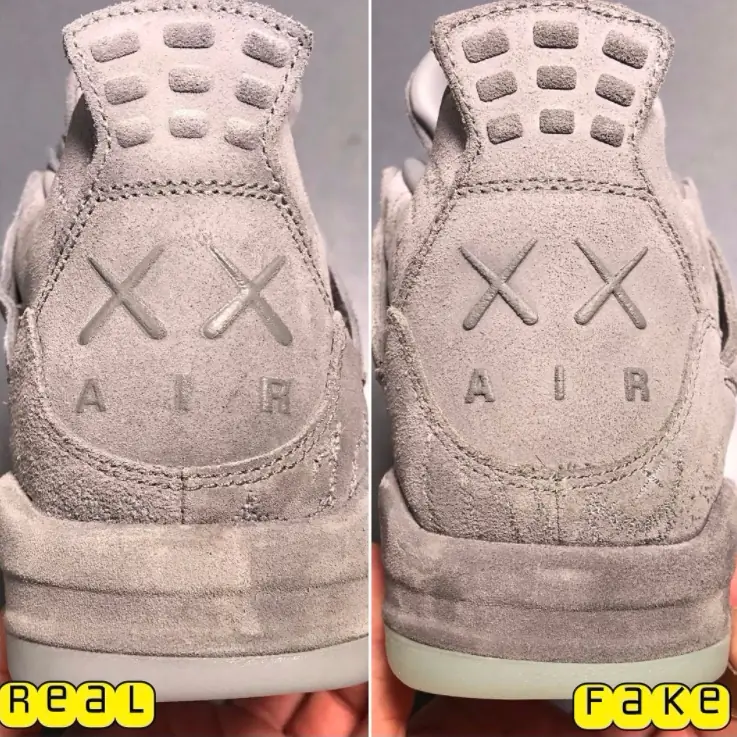 真偽差異大公開！一雙 5 萬的 JORDAN X KAWS 你分得出來真假嗎？
