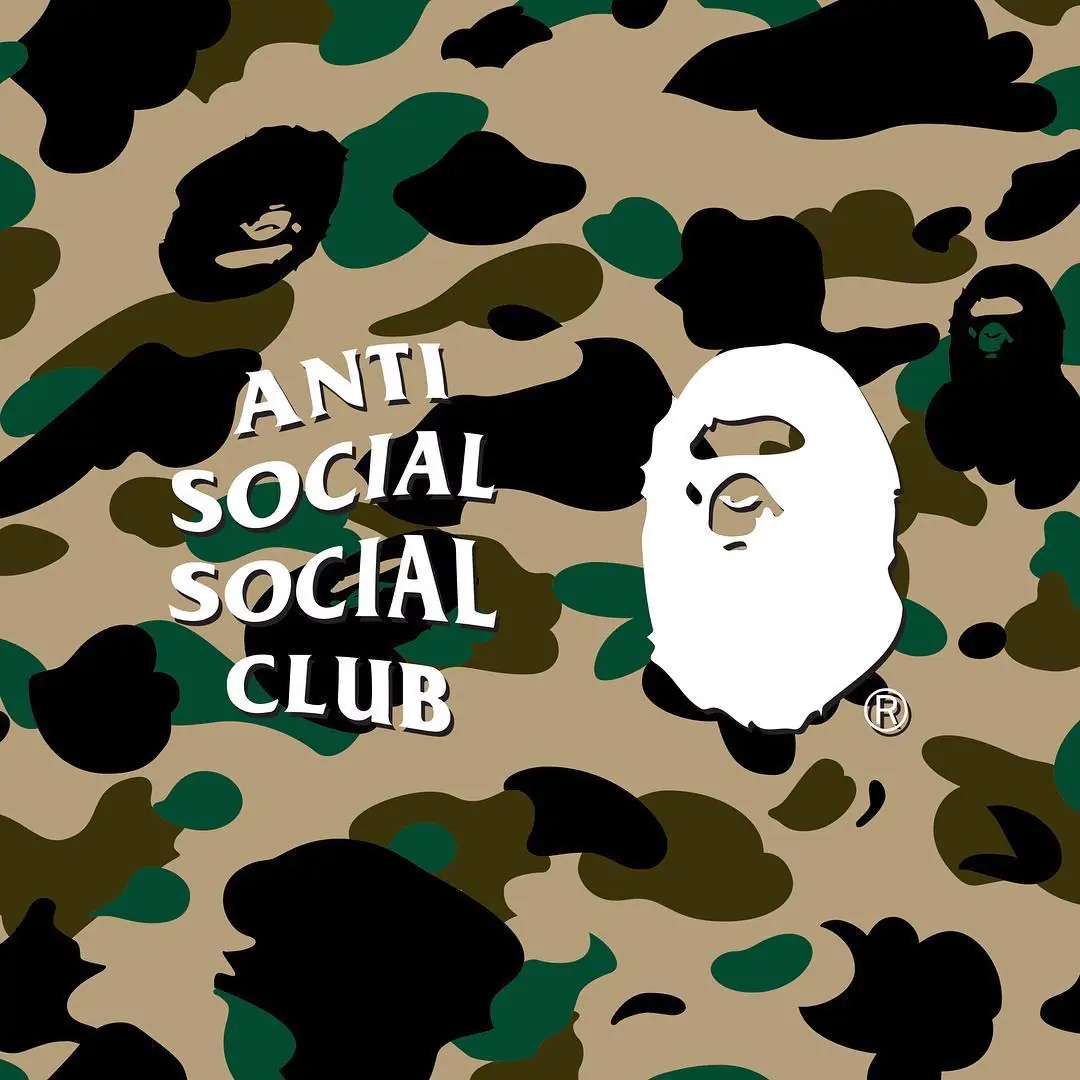  猩猩也有反社會人格？無預警 BAPE 與 Anti Social Social Club 都在 IG 上曝光合作訊息