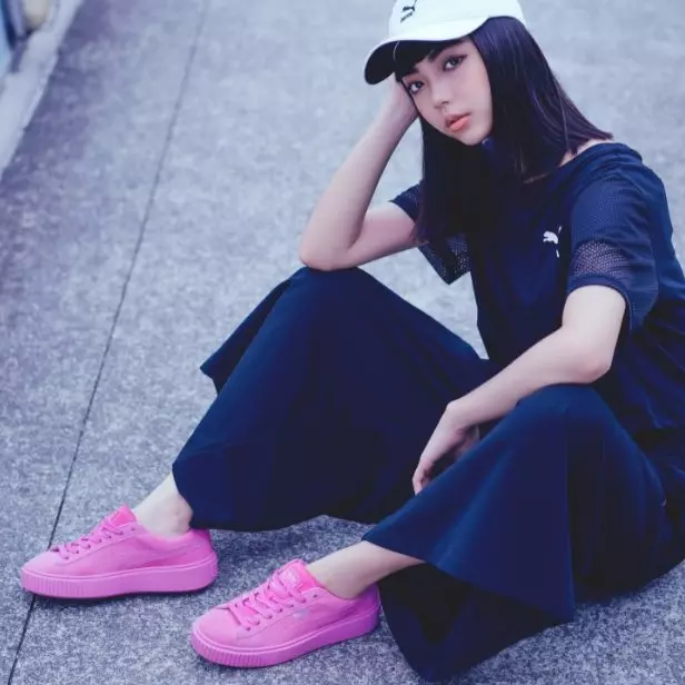 女孩專屬 PUMA 超人氣厚底潮鞋 PUMA Basket Platform  5/5 初夏粉嫩新登場  