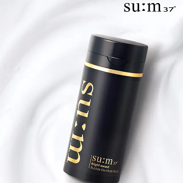 美容大王大S的指定愛牌sum37°再出招！毛孔淨化、抗空汙必備面膜 「微米珍珠淨白控油黑泡泡面膜」全新上市！