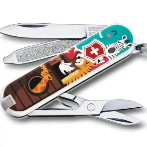 2017 Victorinox Classic瑞士軍刀限量版 繽紛動物世界  啟發各地設計