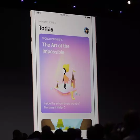 《紀念碑谷2》在WWDC 上悄然亮相，時隔三年的新作有很多驚奇的新玩法