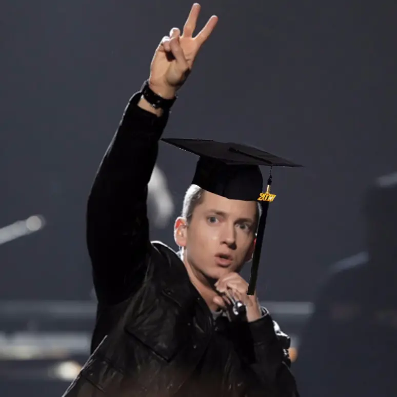 Eminem 為美國一高中畢業典禮送上祝福