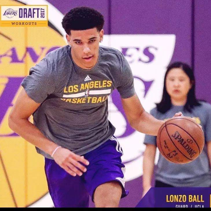 球哥 Lonzo Ball 正式參加湖人隊試訓！受訪時自信回答：「湖人隊需要我」