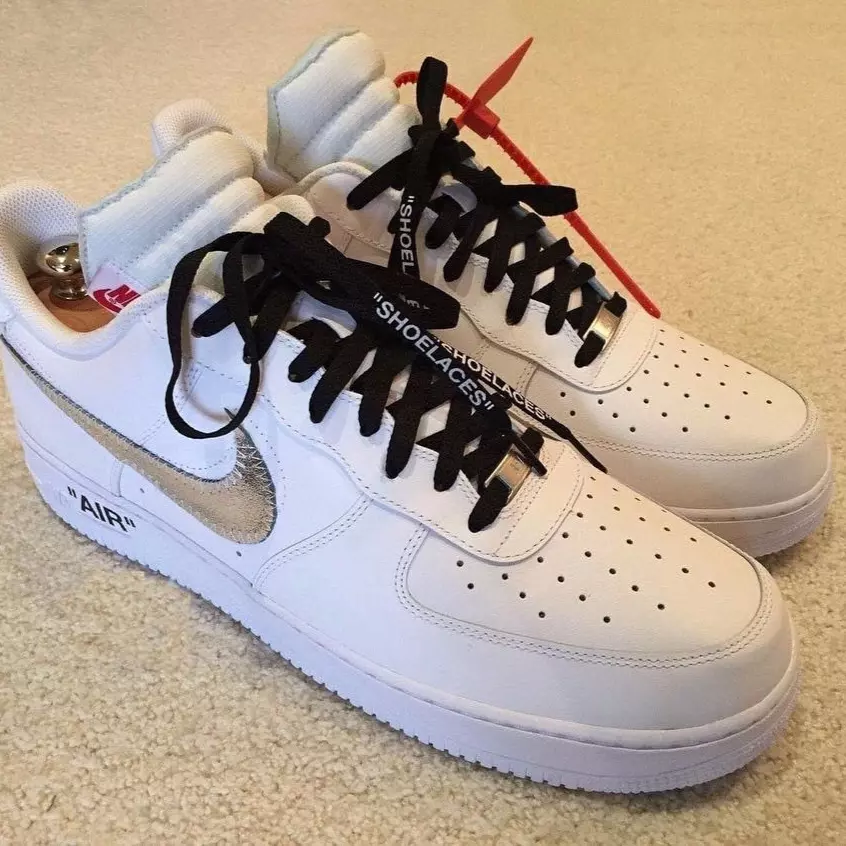 搶先預覽 OFF-WHITE x Nike Air Force 1 全新白色版本