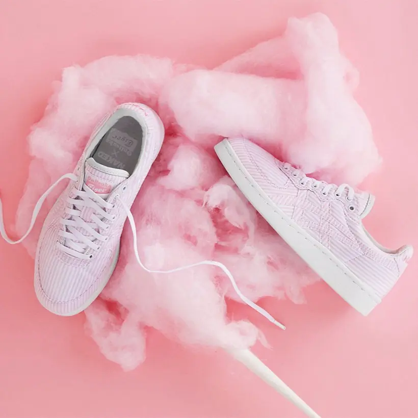NAKED x Onitsuka Tiger 推出聯乘鞋款，讓你的夏天好像粉色棉花糖一樣甜美！台灣確定販售