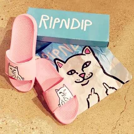「中指貓」就是跩在跟任何東西搭上邊都超可以！2017春夏 RIPNDIP 必收的就是這幾樣小玩意啦