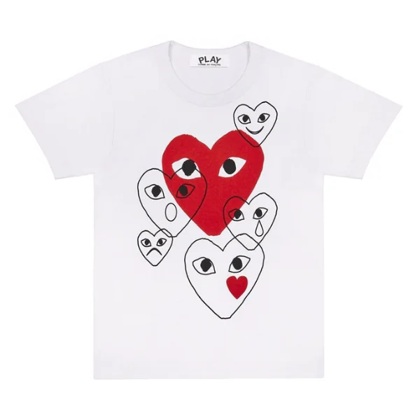 COMME des GARÇONS PLAY 推出全新 Emoji T-Shirt 系列