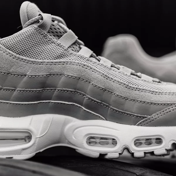 Nike Air Max 95 Cobblestone Grey，灰色旋風吹起