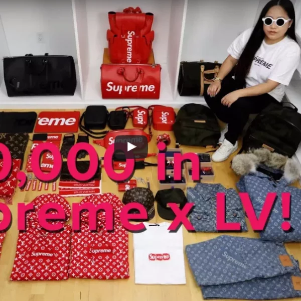 海外時尚部落客最狂開箱文，58 件 Supreme x Louis Vuitton 商品一次開給大家看！