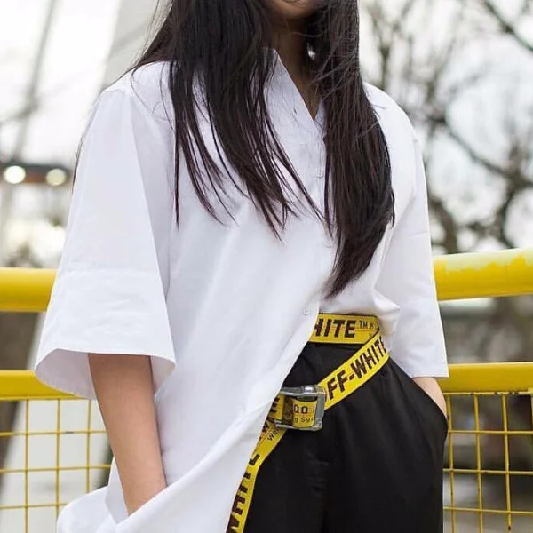OFF-WHITE 分享「Industrial Belt」腰帶的正確佩戴方式