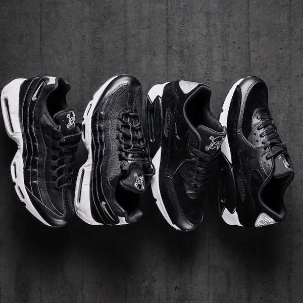 Nike  Air Max “Rebel Skull” 骷髏系列，黑白控必備！