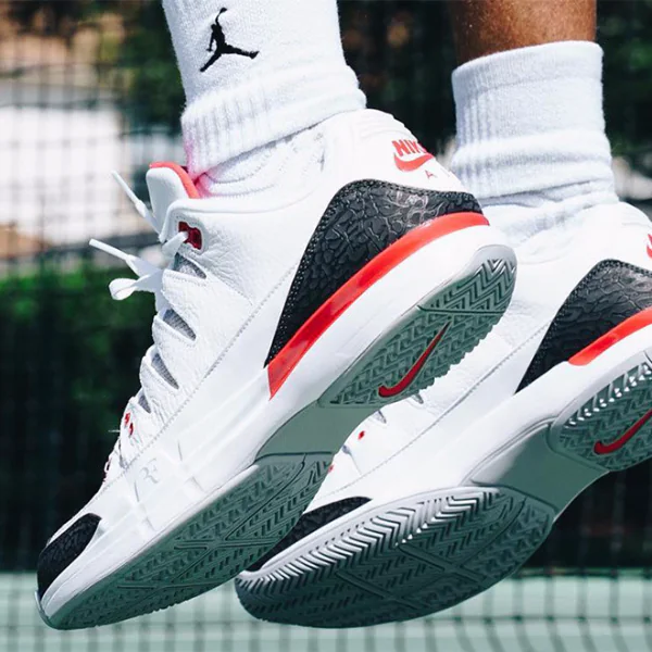 Nike Zoom Vapor Tour AJ3  “Fire Red” 費德勒網球鞋實穿照，美國網球公開賽亮相！