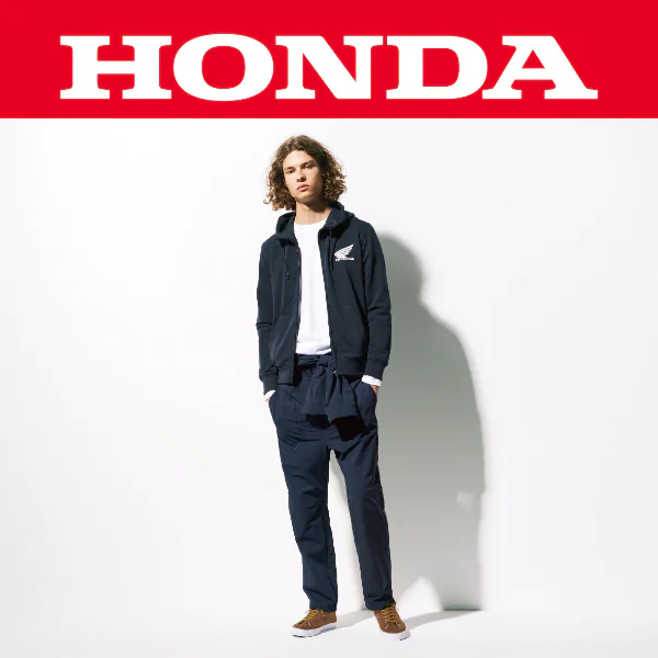 經典跨界聯名 秋裝磅礡登場！ 夢想狂熱本田基因 GU「Honda」系列強勢回歸！