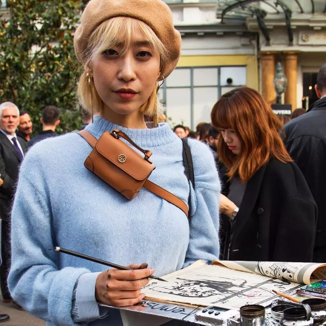#PFW : 來到時尚之都便發現，Beret 帽是法式時尚的必備選物