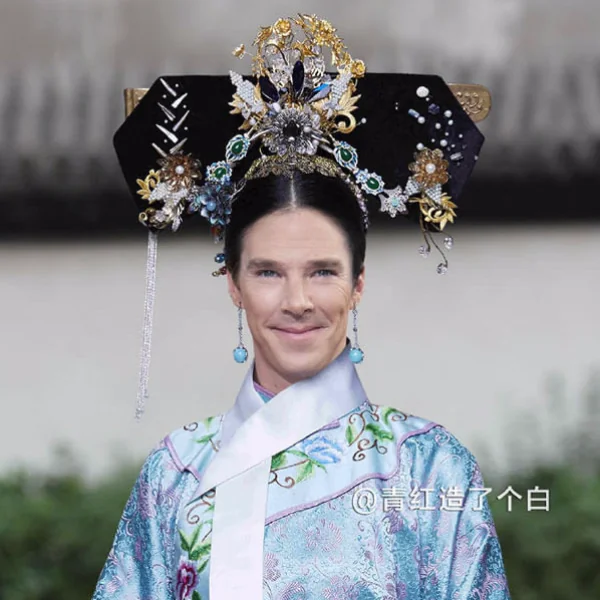 當歐美男星換上中國古代宮女服飾！網友表示：「請問我到底看了什麼？」