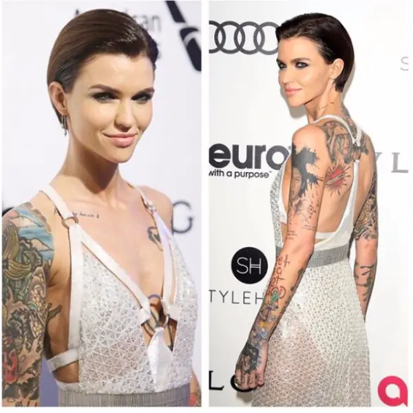 中性女模 Ruby Rose 身高 170 竟只有 44 公斤　她堅稱「我才沒太瘦吃超多」！