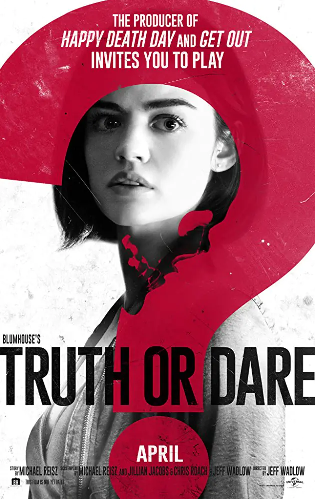 《忌日快樂》、《逃出絕命鎮》製片公司新作品！驚悚電影《Truth or Dare》釋出首支預告