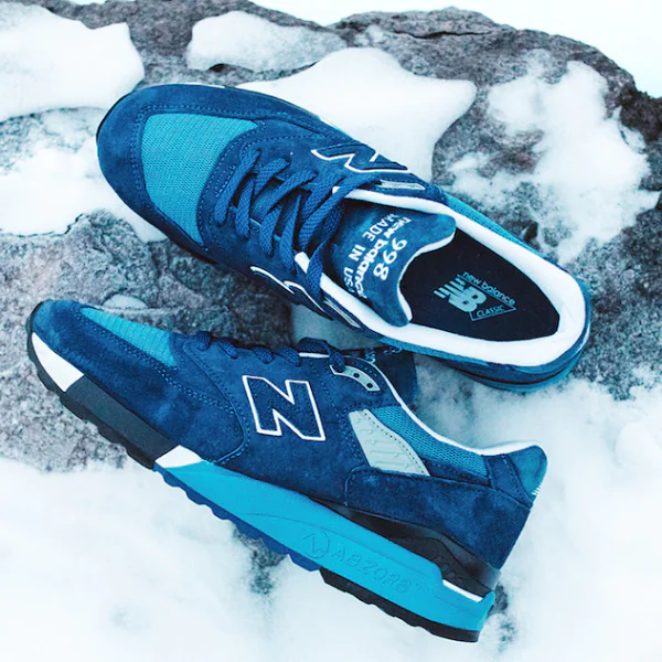 配色絕美！New Balance 998 國家公園版本　冰雪藍和棕褐兩色都深具質感！