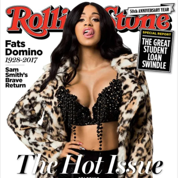 每兩週都有粉絲懷疑她因懷孕而發福！Cardi B 回應：BXtch，讓我安詳地變胖好嗎！