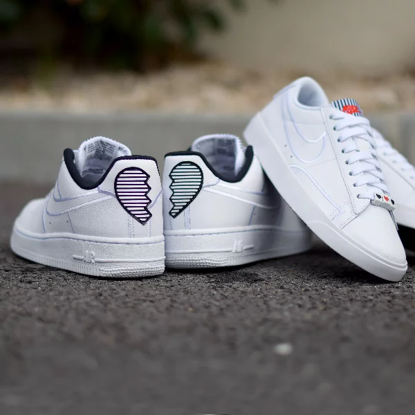 〔214閃光彈〕一人一半感情不會散？Nike 推出情人節限定鞋款「Broke Heart」系列！
